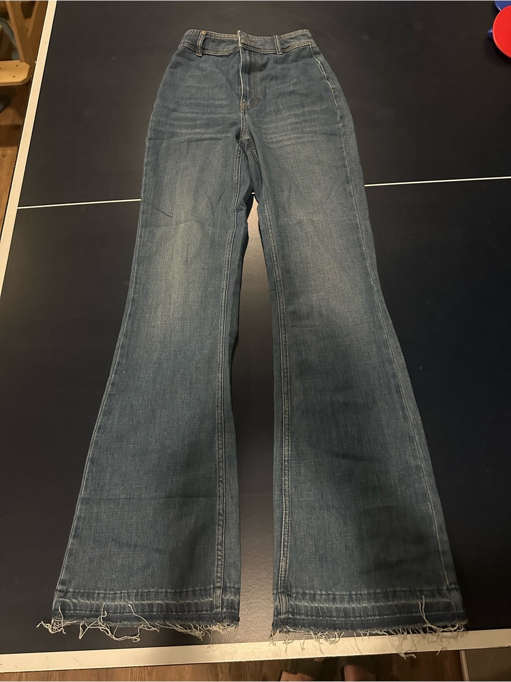 We the Free Flared Jeans Open Hem